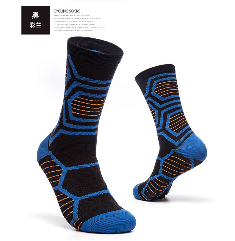 Non-slip Wear Socks Outdoor Riding Bicycle Training Socks Compression Sock Marathon Running Socks Compression Stockings